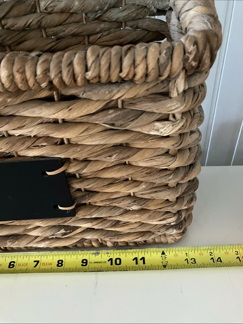 Woven Seagrass Storage Basket - Natural